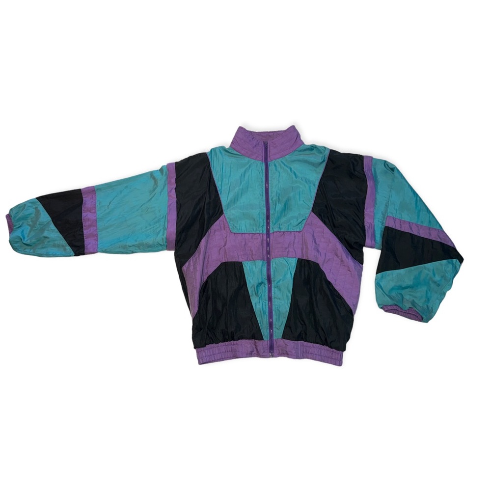 TWG 80’s Color Block Jacket, Size M/L